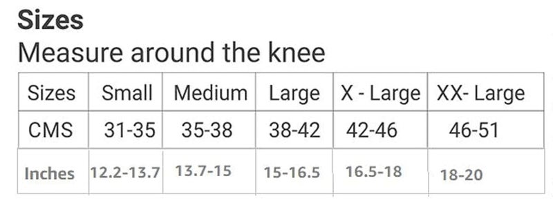 DYNA Knee Cap | Providing 360° Protection | 4-Way Stretchable Knee Support | for Joint Pain Relief, Sports, Running,Gym, Cycling, Exercise | 1 pair | For Men and Women – MEDIUM - Image 1