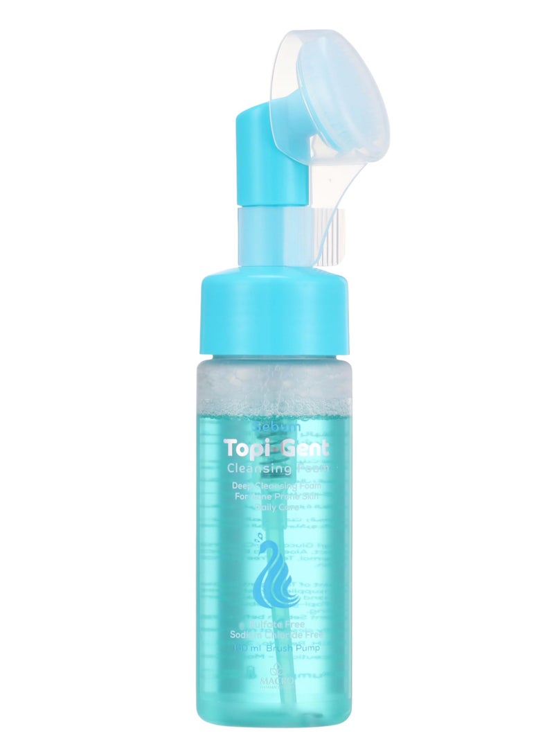 ماكرو توبي جينت غسول فوم بفرشاه للبشرة المعرضة للحبوب ١٥٠ مل - Image 1