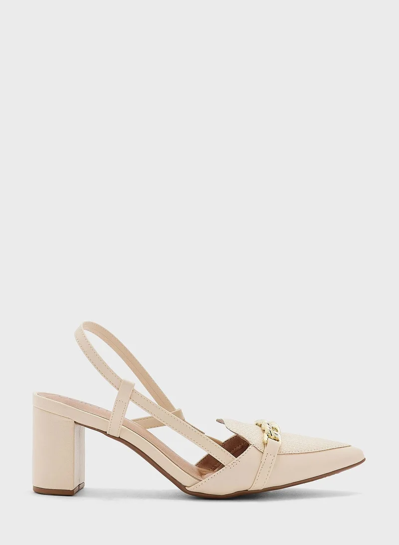 Beira Rio Ariel Pointed Toe Ankle Strap High Heel Pumps