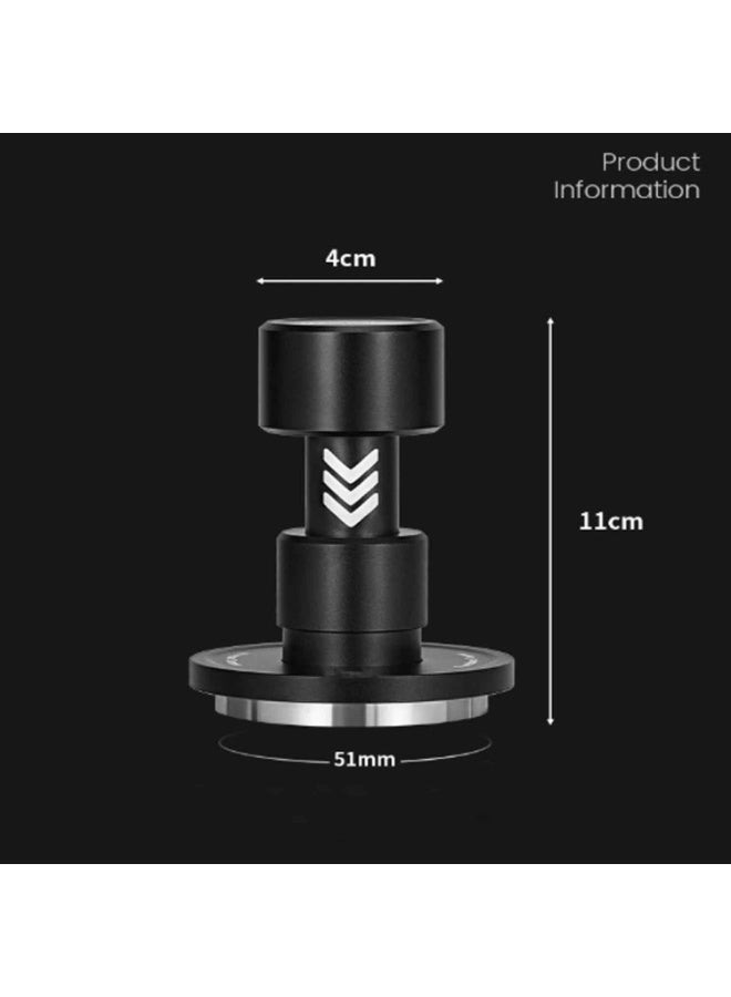51MM V6 Impact Espresso Tamper with Sound Feedback, 15lb/30lb Interchangeable Springs, Espresso High Tamper with Triple-spring System, Fits Over 51mm portafilters - Image 5