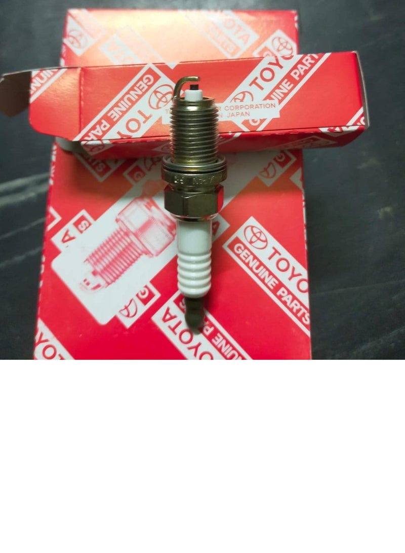 تويوتا شمعات اشعال تويوتا الأصلية لسيارات تويوتا موديل كرولا 2001-2007. يارس (شمعة سن 16 ياباني أصلي) 4 قطع - Image 3