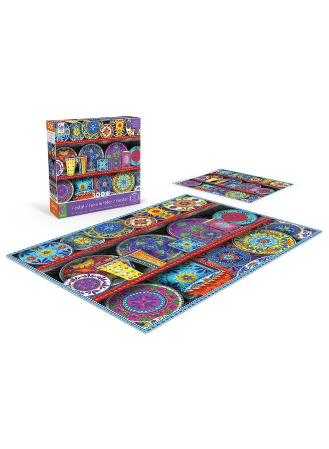 Ceaco - Tracy Flickinger - Fiesta! - 300 Oversized Piece Jigsaw Puzzle - Image 4