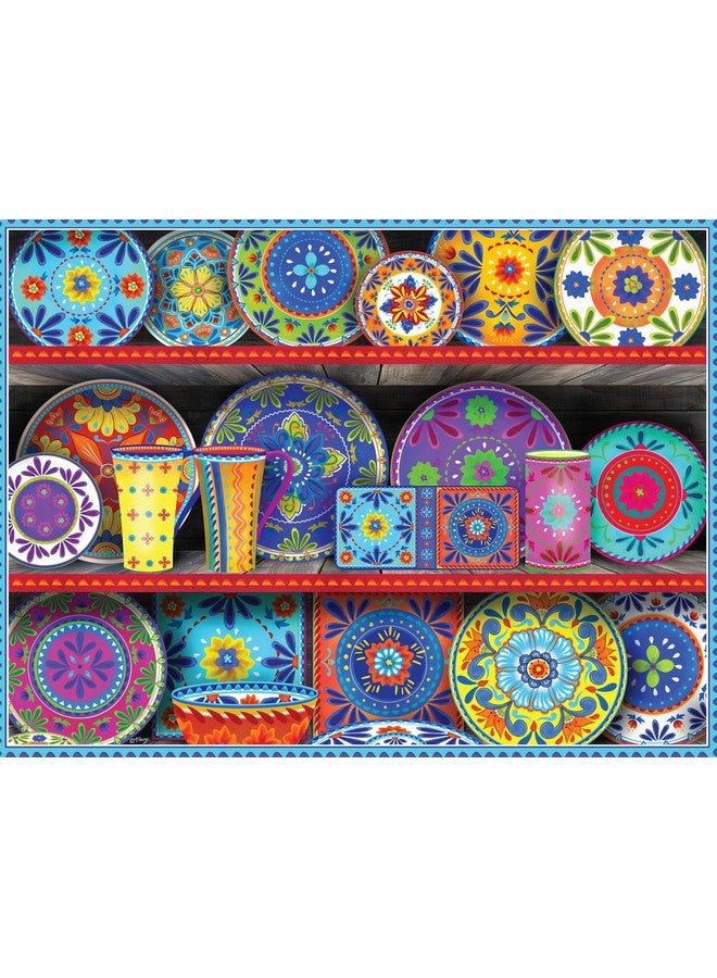 Ceaco - Tracy Flickinger - Fiesta! - 300 Oversized Piece Jigsaw Puzzle - Image 1