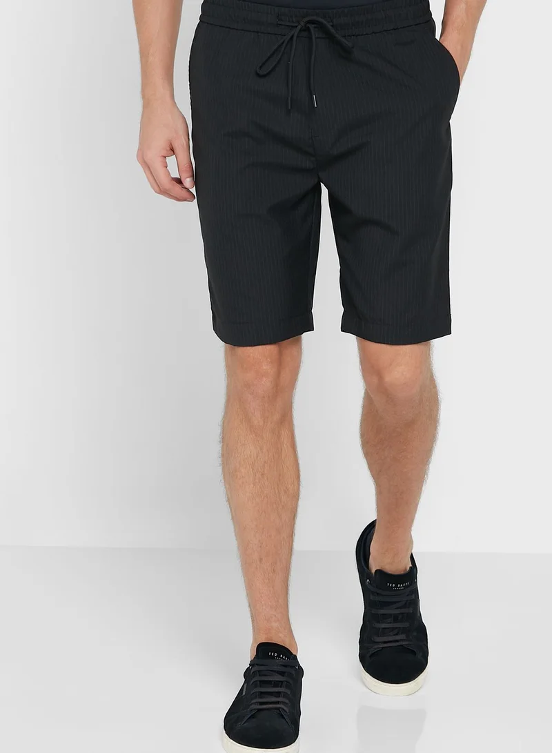 Robert Wood Stripe Shorts
