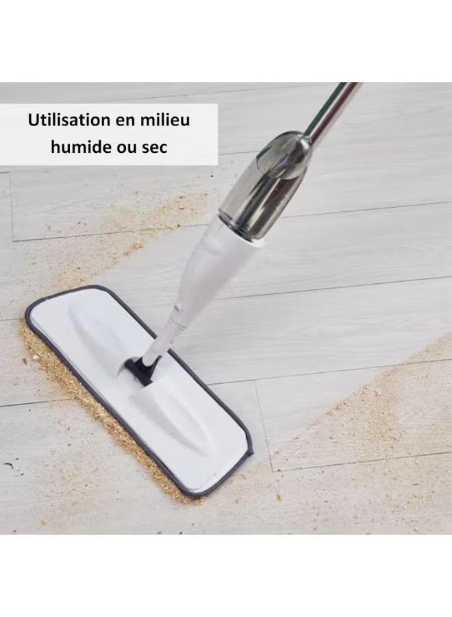 360-degree angled spray mop for dry and wet floor cleaning, refillable bottle for kitchen parquet) - Image 3
