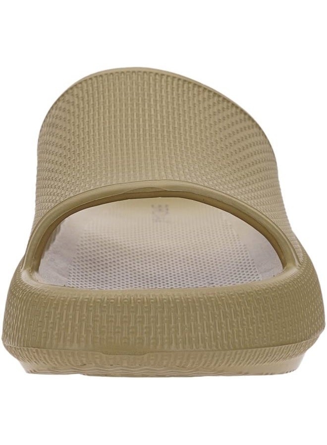 BRONAX Pillow Slippers for Women and Men | Shower Bathroom Sandals | Extremely Comfy | Non-Slip & Cushioned Thick Sole, Olive Green, 6-7 Women/4.5-5.5 Men - Image 4