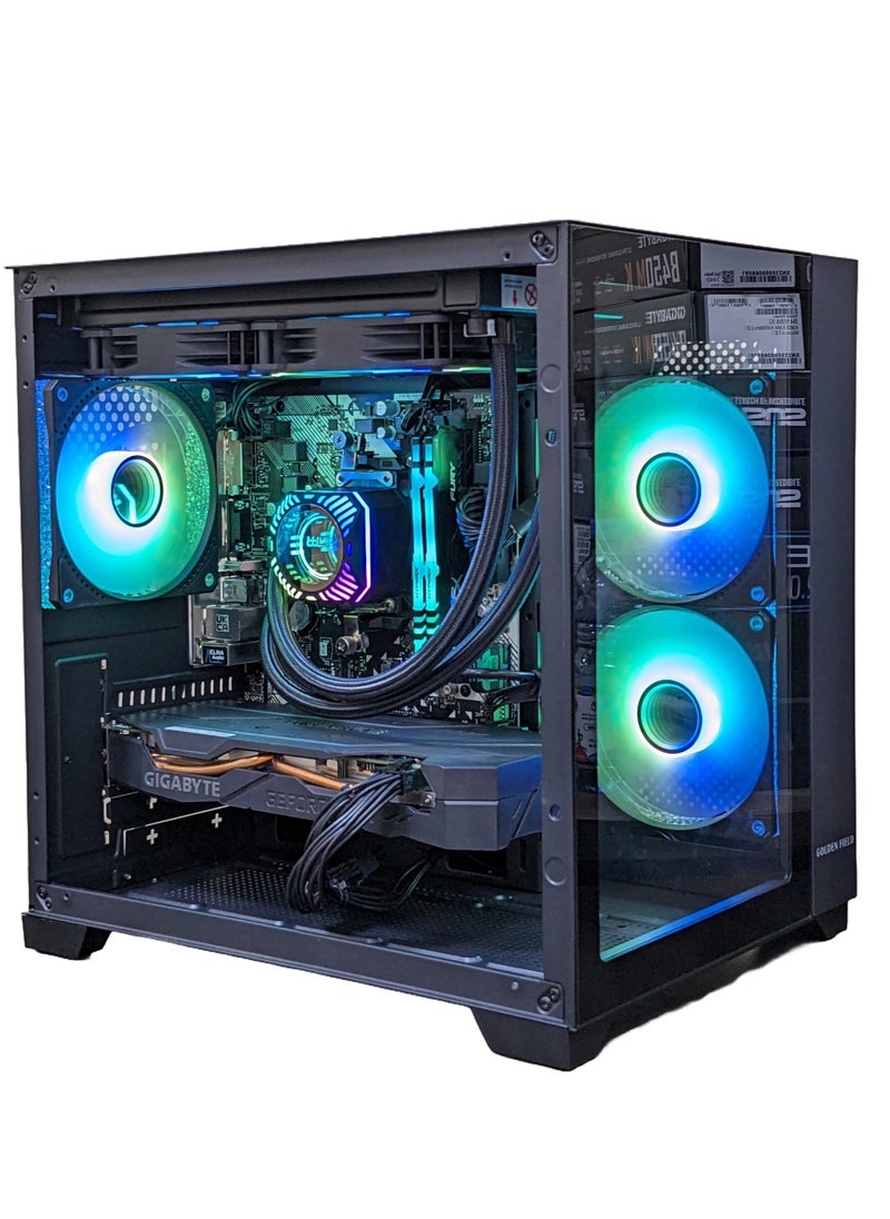 Mostech General Trading LLC - INTEL i5 12400f (Upto 4.4 Ghz) NVIDIA RTX 3060ti 8GB DDR6, 16GB DDR4 RAM, 1TB NVME SSD  , GF  Cpu Liquid Cooler 240mm, PSU 850W 80+Bronze, Windows 11 Pro - Image 1
