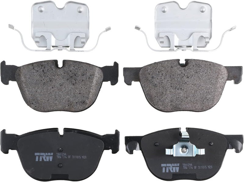 TRW Pro TRH1294 Disc Brake Pad Set for BMW X5 (2007-2018) - Front - Image 1