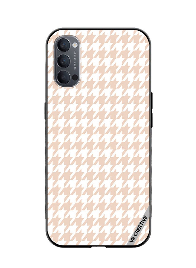 VR CREATIVE Protective Case Cover For Oppo Reno4 Pro 5G Abstract Design Multicolour - Image 1