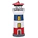 EECOO eecoo Solar Lighthouse Rotating LED Garden Light Outdoor Solar Light Decorative Landscape Lamp for Garden Yard Lawn  - Image 2