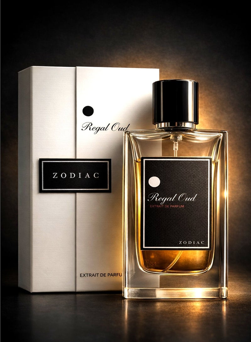 زودياك عطر زودياك ريجال عود إكسترا دو بيرفيوم 60 مل | عطر عالي التركيز للجنسين بنفحات الفواكه والعود والحلاوة والخشب | أفضل عطر عود فاخر للاستخدام اليومي - Image 1