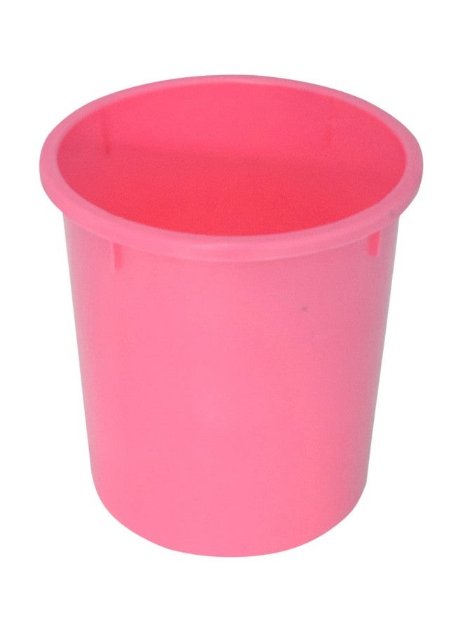 Kuber Industries Plastic Open Plastic Dustbin Without Lid|Trash Bin, Garbage Bin, Waste Bin, 5Ltr. (Pink)-47KM01046 - Image 3