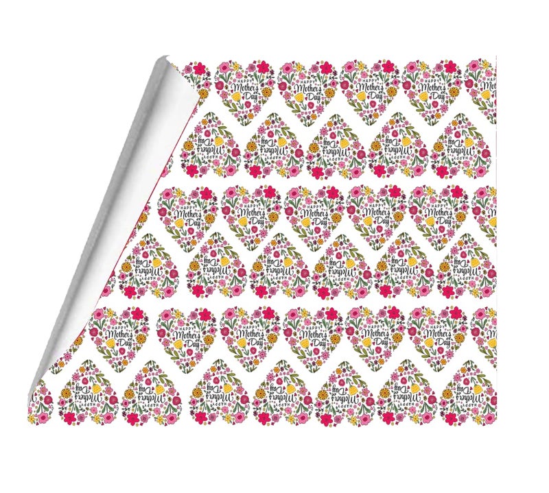 wrapping paper for mother's day A,1 sheet, size (50 x 70).