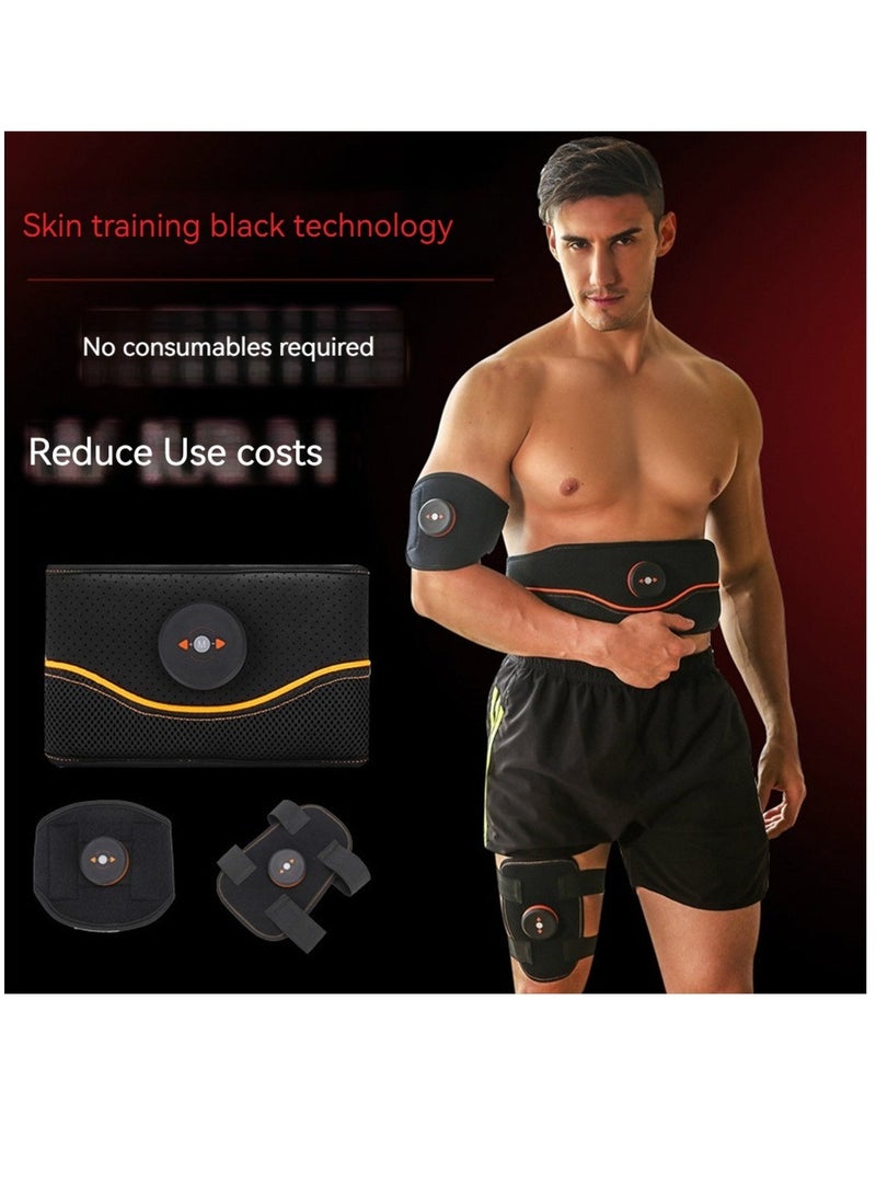 M MIAOYAN Muscle Stimulator for Arms and Calves, EMS Arm Calf Muscle Massager Trainer Fitness Belt  - Image 5