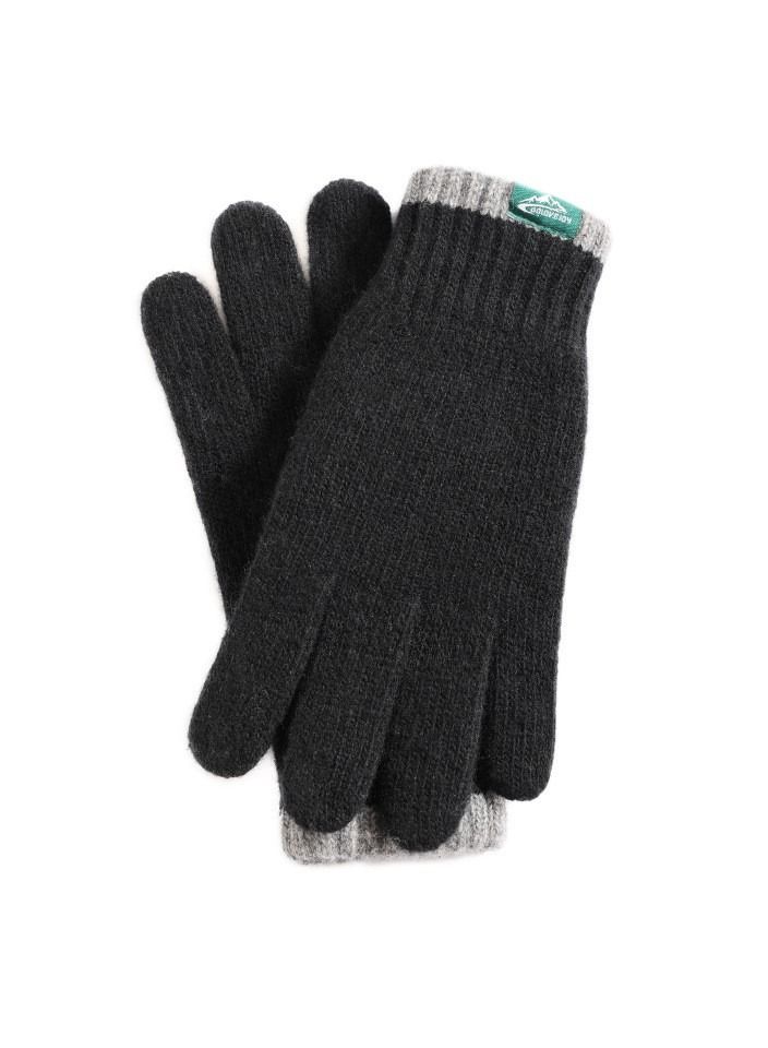 Golovejoy Winter Wool Outdoor Windproof Plush Warm Gloves 