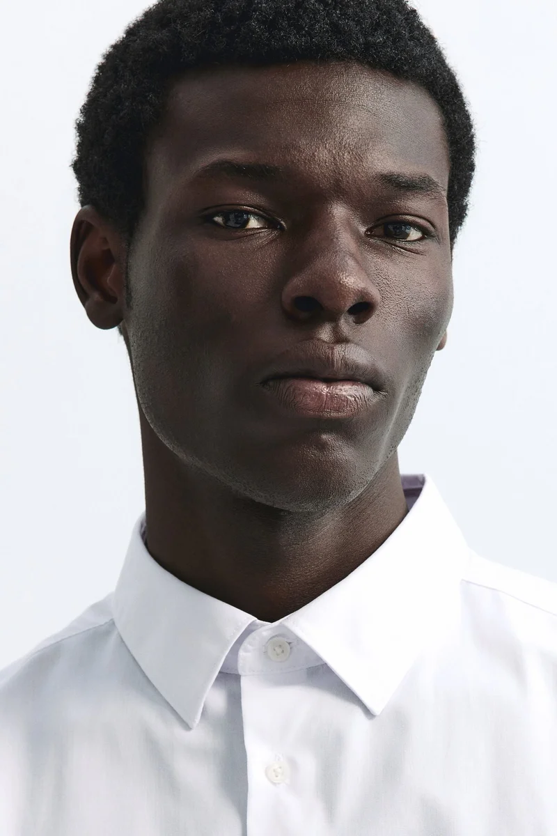 H&M  Slim Fit Easy-iron shirt for Men | Best Price UAE