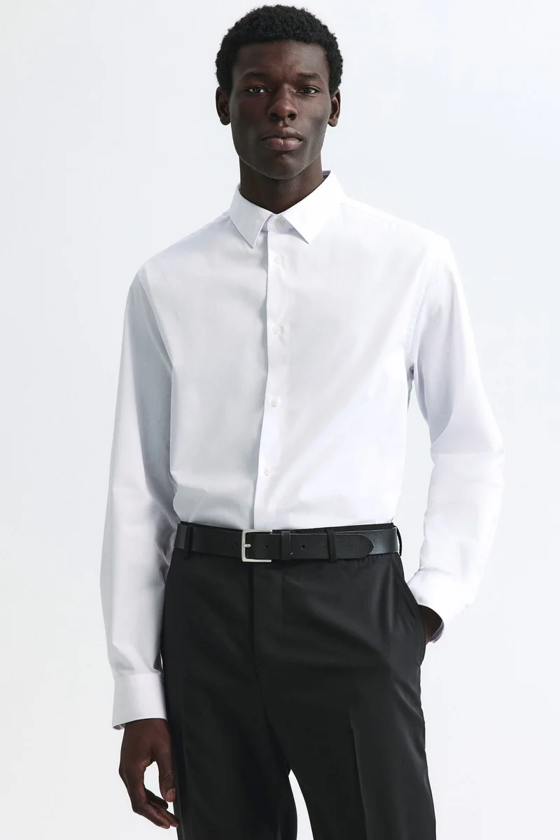 Slim Fit Easy-iron shirt