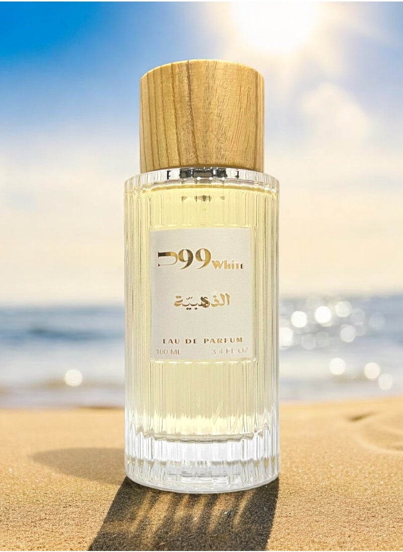 جولدن بيتشيز عطر وود وايت أو دو بارفيوم للجنسين بتركيز وثبات عالي 100 مل  - Image 3