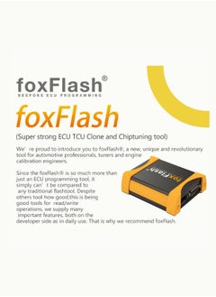 FoxFlash Automotive Super Strong ECM TCM Gearbox Read Write Clone Customize and Chip Tuning Tool Full Full Version Free Training Support Obd/Bench/Jtag/Boot/Bdm Mode  - Image 2
