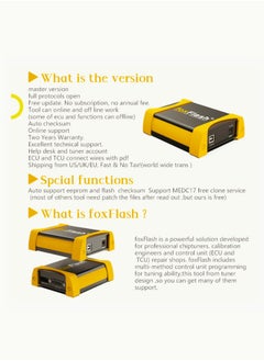 FoxFlash Automotive Super Strong ECM TCM Gearbox Read Write Clone Customize and Chip Tuning Tool Full Full Version Free Training Support Obd/Bench/Jtag/Boot/Bdm Mode  - Image 4