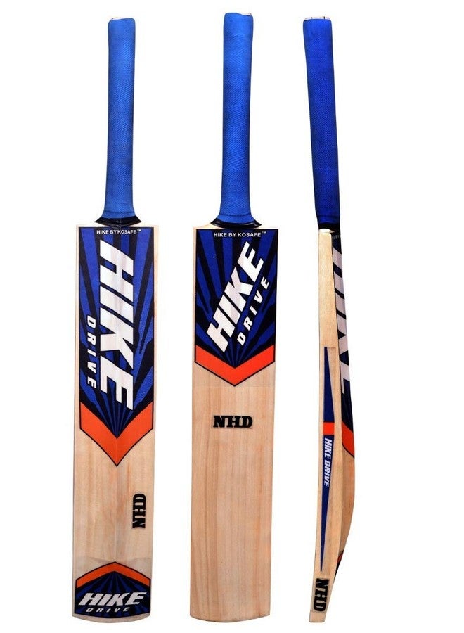NHD Hike Kashmir Willow Cricket Bat for Tennis Ball (Tan, Full Size) - Image 1