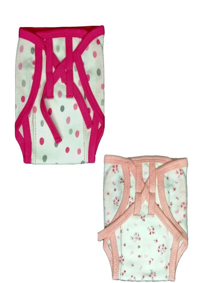 Kindermum Padded Nappies Langot Polka Combo Small 0-3 months Pack of 2 - Image 1