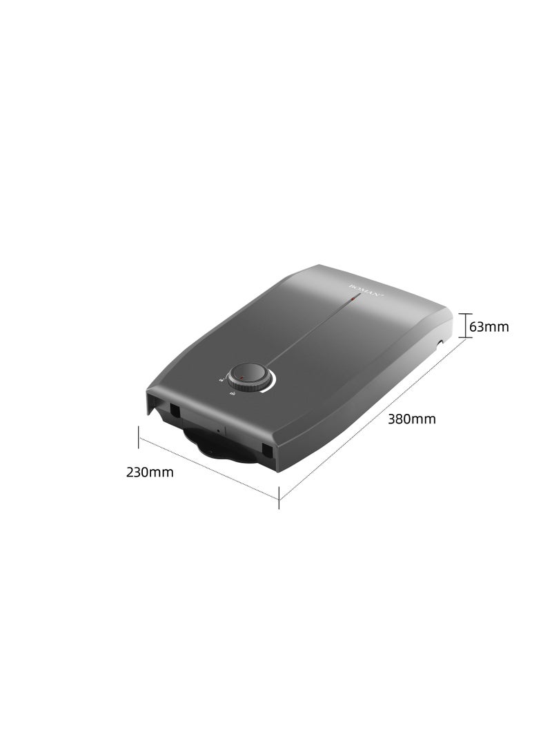 سخان مياه كهربائي فوري BOMAN GL7-11Grey 11kw موفر للطاقة (220-240 فولت) - بضمان بريم جروب