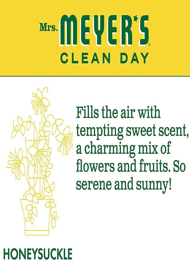 Mrs. Meyer's Clean Day Dish Soap, Honeysuckle, 16fl oz (Pack of 8) - Image 3