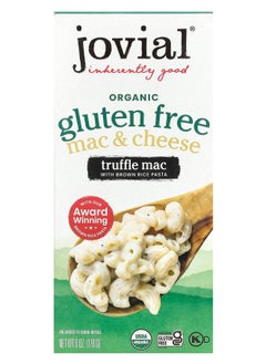 Jovial Organic Gluten Free Mac & Cheese Truffle Mac 6 oz (170 g) 