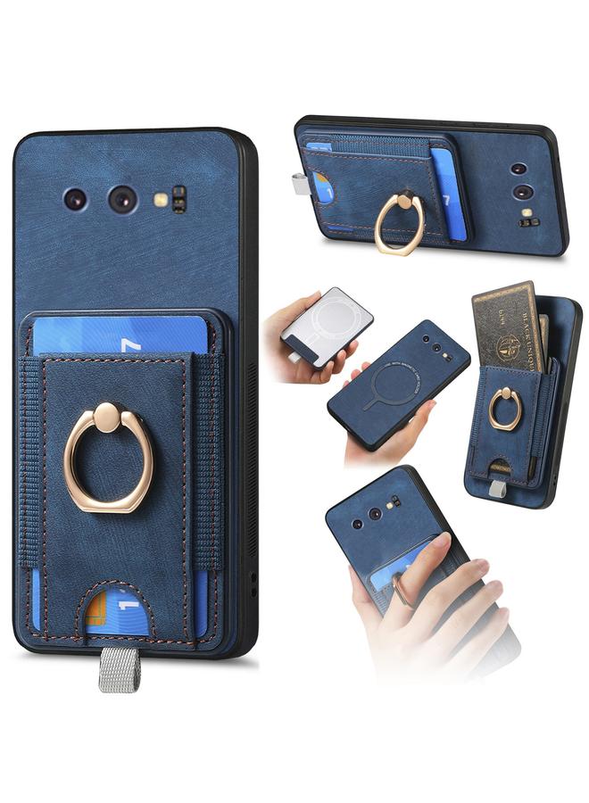 S-TOP Case For Samsung Galaxy Note9 Retro Splitable Magnetic Card Bag Leather Phone Case - Image 1