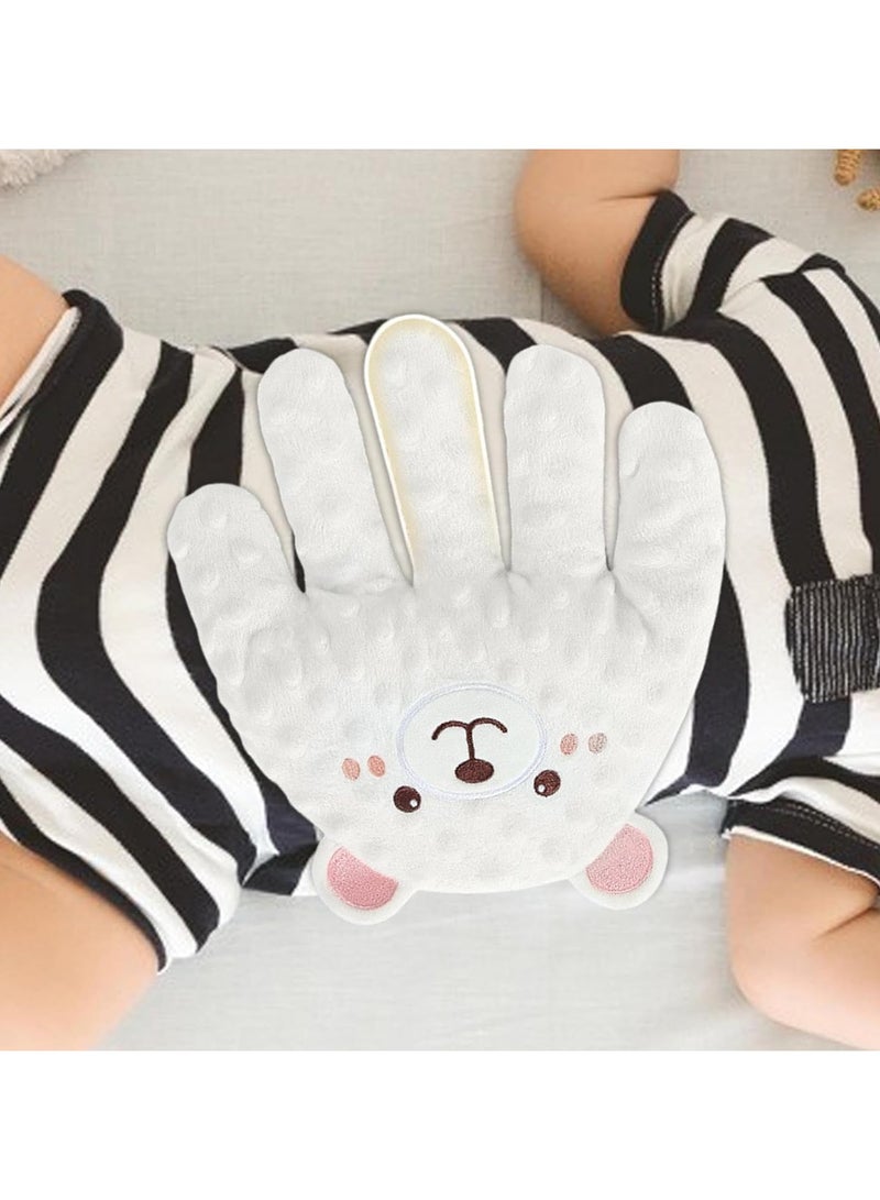 Baby Sleeping Palm, Automatic Cotton Fabric Baby Patting Hand With Remote Control, Heatable Natural Red Bean Core Cartoon Shape Electric Baby Soothing Palm - Image 5
