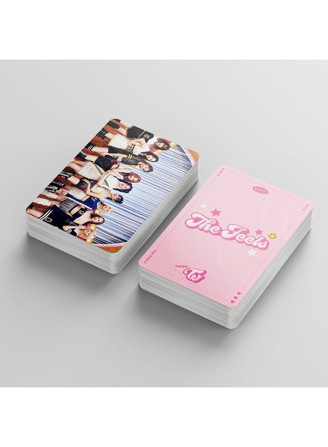 NIBEMINENT 55 Pcs Kpop TWICE Faste Of Love Lomo Cards Card For Fans Collection Gifts - Image 3