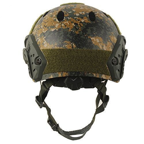 LOOGU Fast PJ Base Jump Tactical Helmet for Airsoft with 12-in-1 Headwear - Image 3