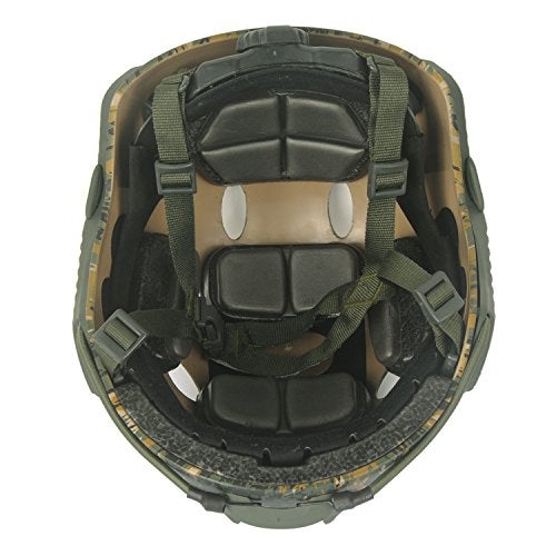 LOOGU Fast PJ Base Jump Tactical Helmet for Airsoft with 12-in-1 Headwear - Image 5