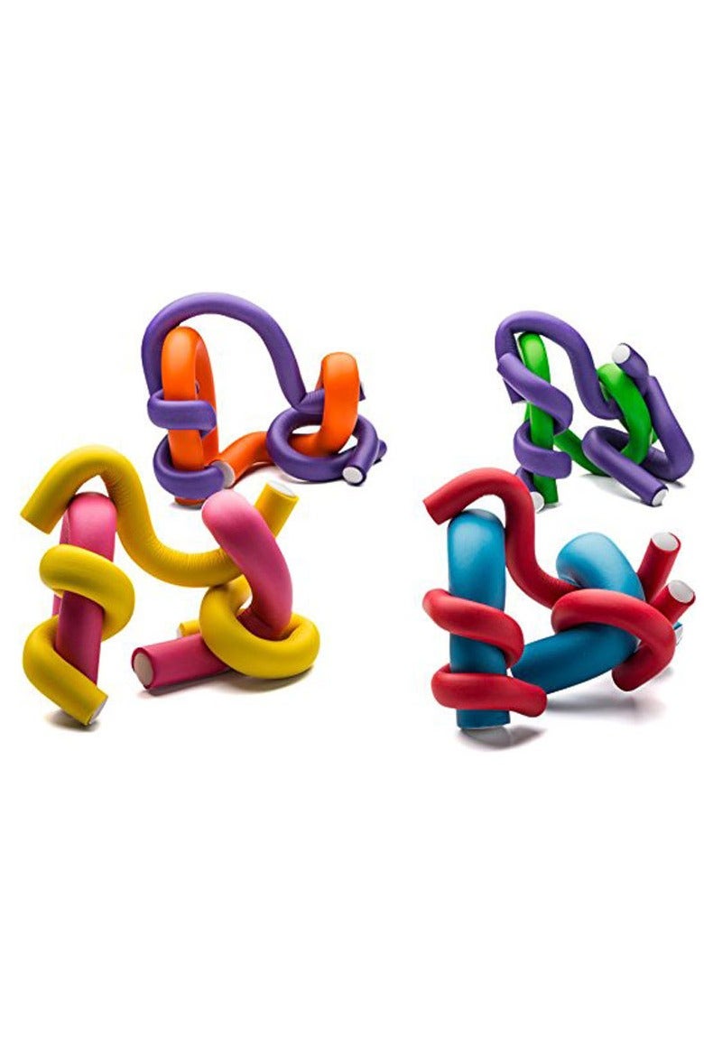 عام مجموعة مكوّنة من 42 عصا لفّ شعر إسفنجية، مصنوعة من قطن لؤلؤي، عصا لفّ شعر عالمية، عصا سحرية للتمويج. - Image 3