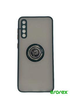 erorex Protective Case Cover For Samsung A30S With Magnetic Ring Holder Green  - Image 1