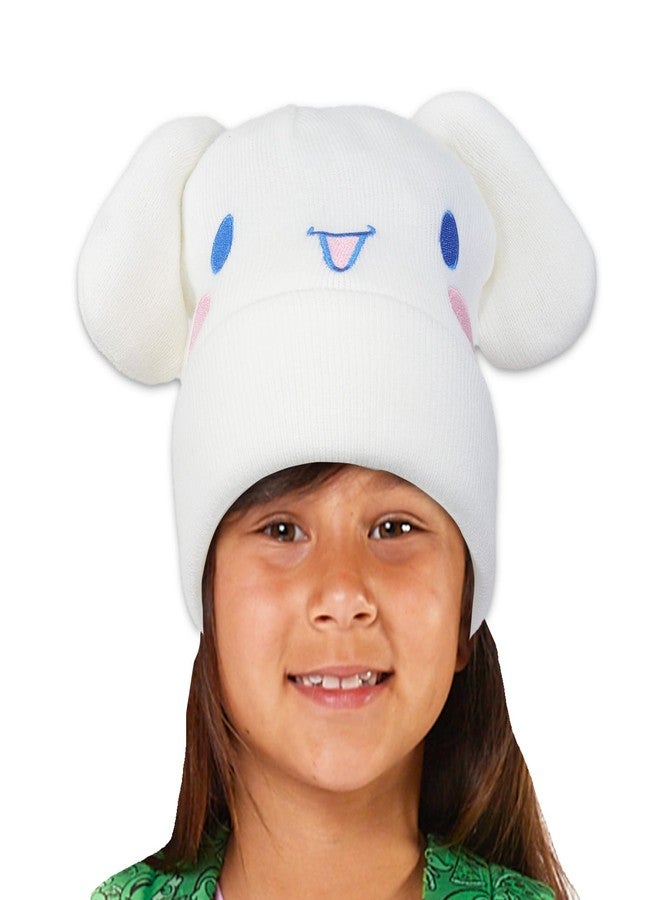 SANRIO Cinnamoroll Hat and Mittens Set Winter Gear Bundle with Cinnamoroll Beanie, Gloves, Stickers, More | Cinnamoroll Gifts for Girls, Kids - Image 3