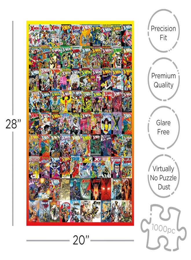 Aquarius بازل 1000 قطعة من غلاف مارفل إكس-مين أكوارياس (بازل 1000 قطعة) - خالي من الوهج - ملائم بدقة - منتجات ومقتنيات مارفل مرخصة رسميًا - 20x28 بوصة - Image 2