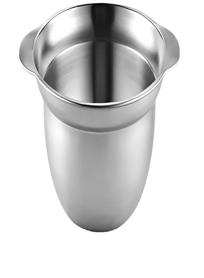 Gyanadh Stainless Steel Round Colander Fine Mesh Food Basket Rice Pasta Noodles Spaghetti Vegetables Metal Kitchen Cooking Washing Fruit Bowl Tool Easy Clean Dish Drainer - Image 1