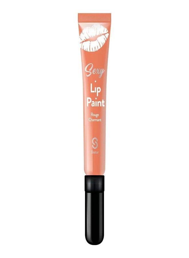 Sistar Sexy Lip Paint Cream Lip Gloss, Creamy and Rich, Highly Pigmented Long Lasting Waterproof Lip Tint Stain (Yummy Treat) - Image 1