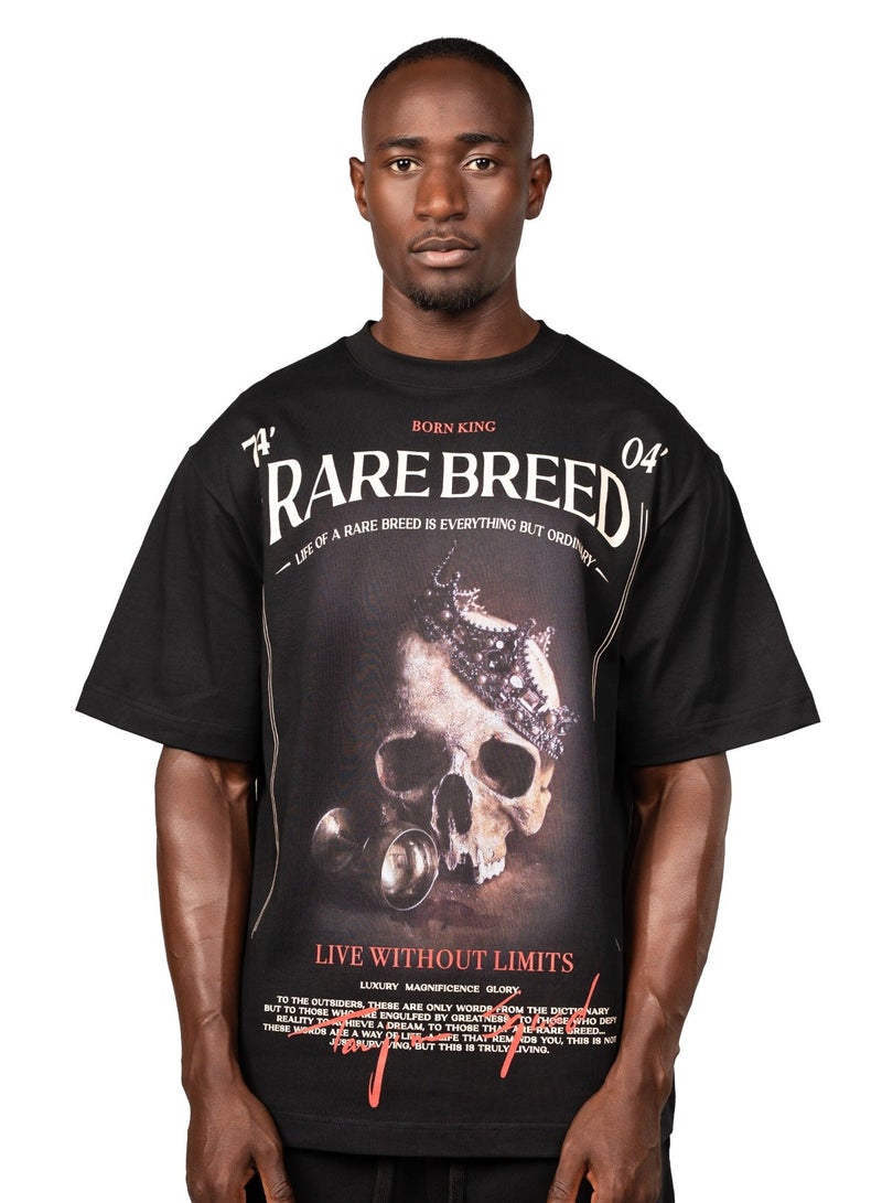 Tanjim Squad RARE DYNASTY T-SHIRT - BLACK - Image 1