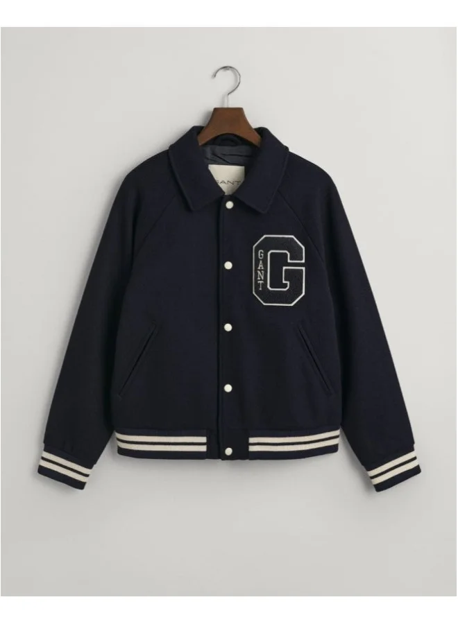 غانت Gant Wool Varsity Jacket