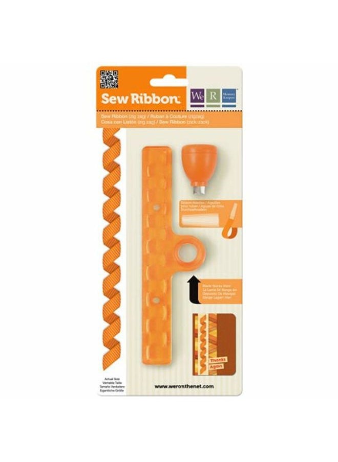 We R Memory Keepers 71212-1 Sew Ribbon Tool, Zig Zag 