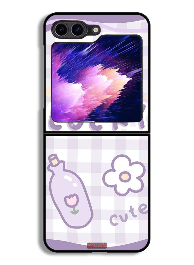 Tolwak Samsung Galaxy Z Flip6 Protective Case Cover Lucky Cute - Image 1