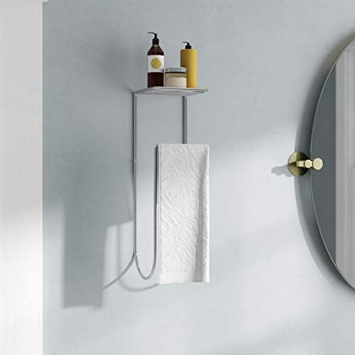Indian Decor 31750 Wall Mounted Towel Rack Stainless Steel Chrome Finish - Image 2