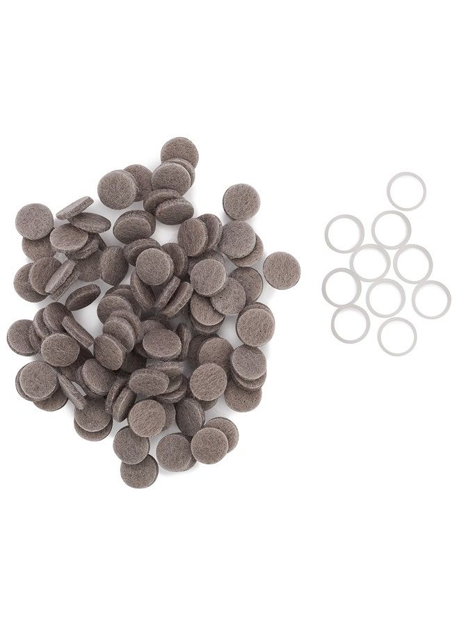 Microderm GLO Premium Extra-Thick 10mm Filters by Nuvéderm (100 pack) - Medical Grade Microdermabrasion Accessories with Patented Safe3D Technology, Safe for All Skin Types.