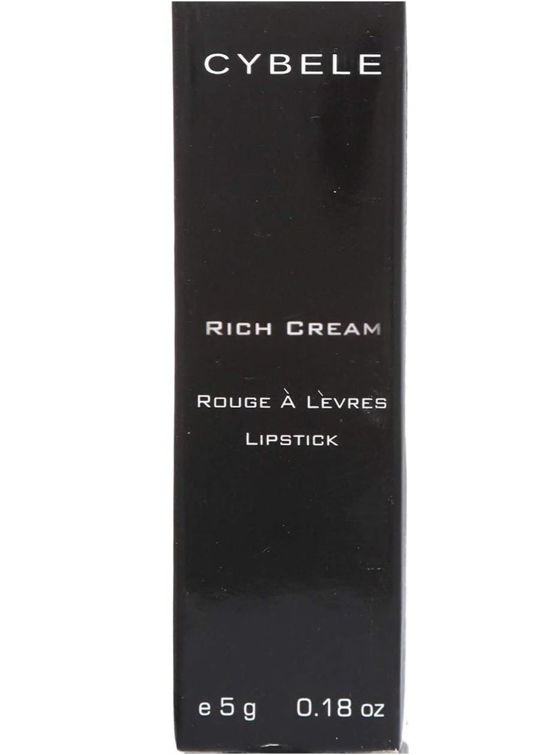 CYBELE Cybele Rich Cream Lipstick Rock Brown 122 - 5gm  - Image 2