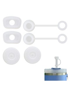  Spill Proof Stopper Set of 3, Silicone Spill Leak