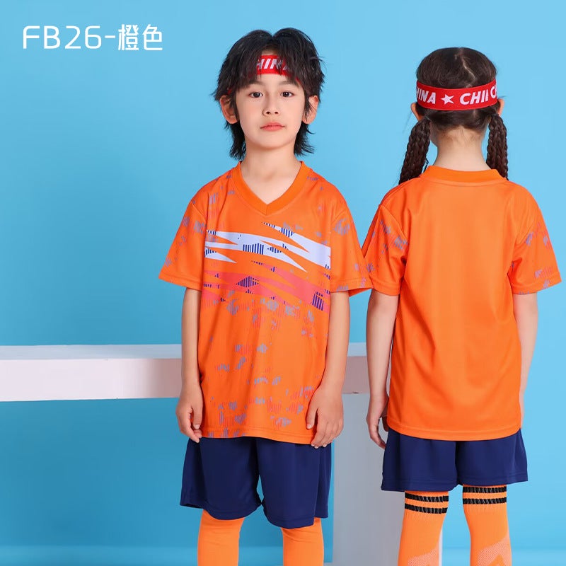 Children'S Football Uniforms, Sports Suits, Men'S And Women'S Youth Team Competition Training Football Uniforms, Adult Football Uniforms Of The Same Style - Image 1