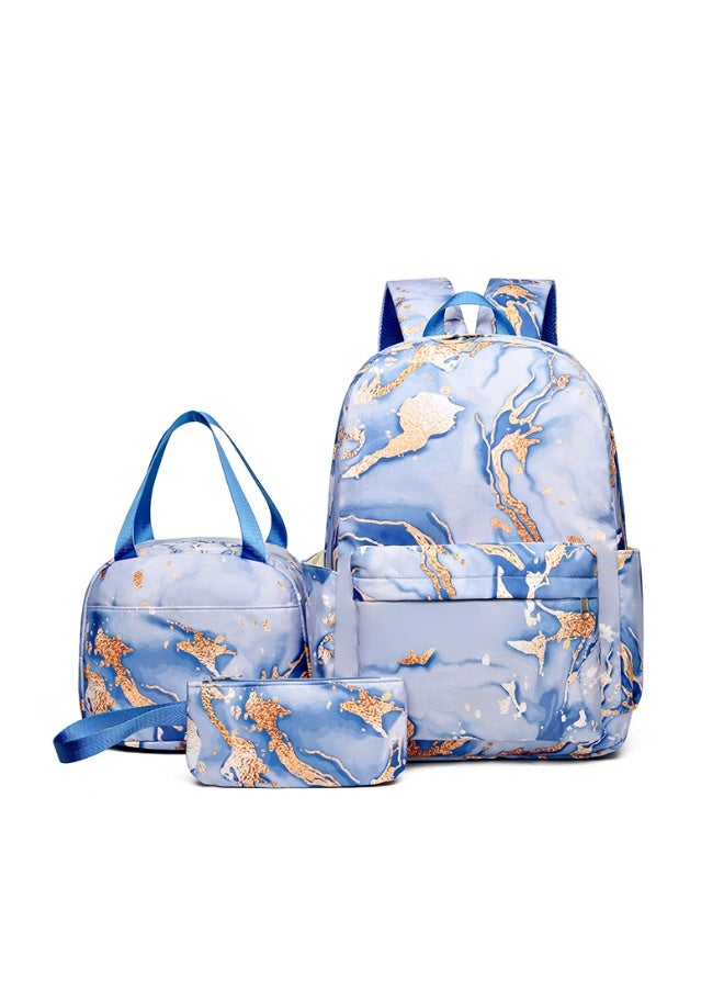 عام مجموعة من ثلاث قطع من الحقائب العصرية والعملية لتعلم الحرم الجامعي (يمكن استخدامها للطلاب والأطفال ونزهات الأصدقاء ورياضات تسلق الجبال وما إلى ذلك) - 3 - Image 1